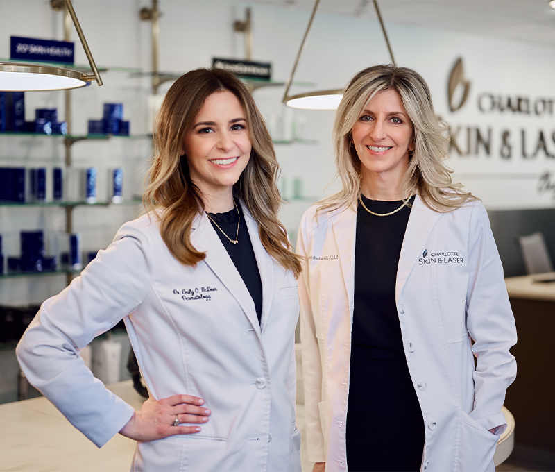 Dr. Emily McLean and Dr. Rostan
