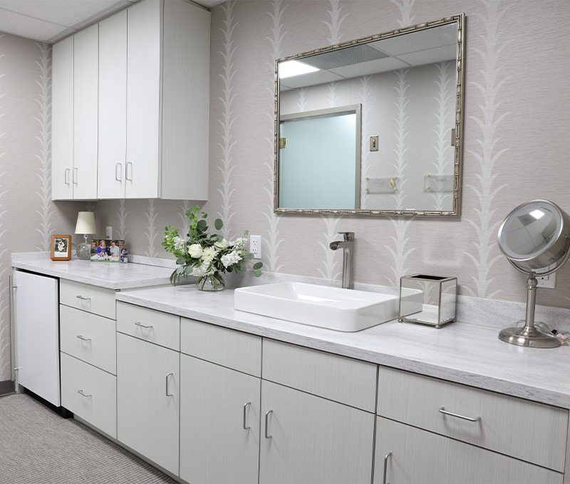 Charlotte Skin & Laser exam room