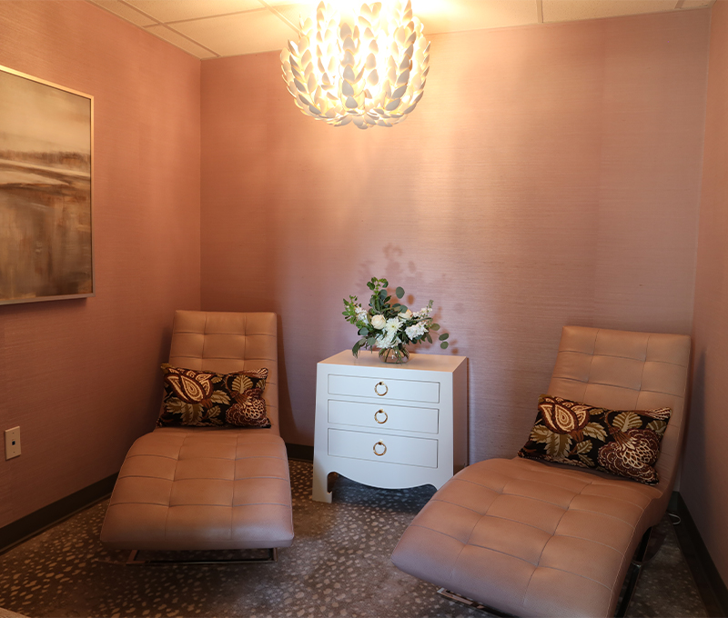 Charlotte Skin & Laser relaxation room